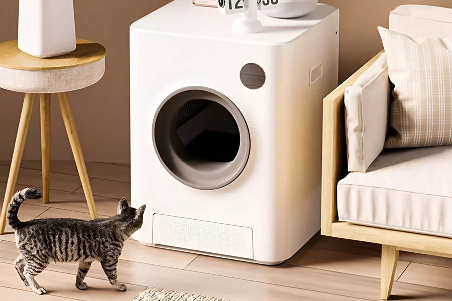 kitty litter machine