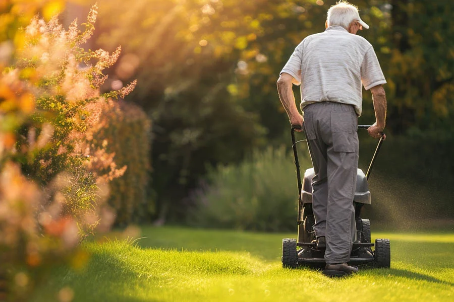 electric and battery lawn mowers